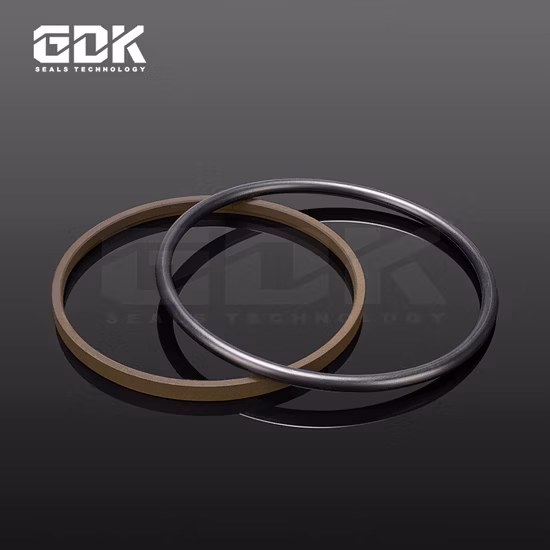 Hbts Gsj Bsj 40% Bronze PTFE Hydraulic Cylinder Reciprocating Motion Rod Buffer Shaft Oil Plastic Rubber Mechanical Step Seal