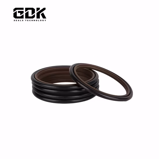 Hbts Gsj Bsj 40% Bronze PTFE Hydraulic Cylinder Reciprocating Motion Rod Buffer Shaft Oil Plastic Rubber Mechanical Step Seal