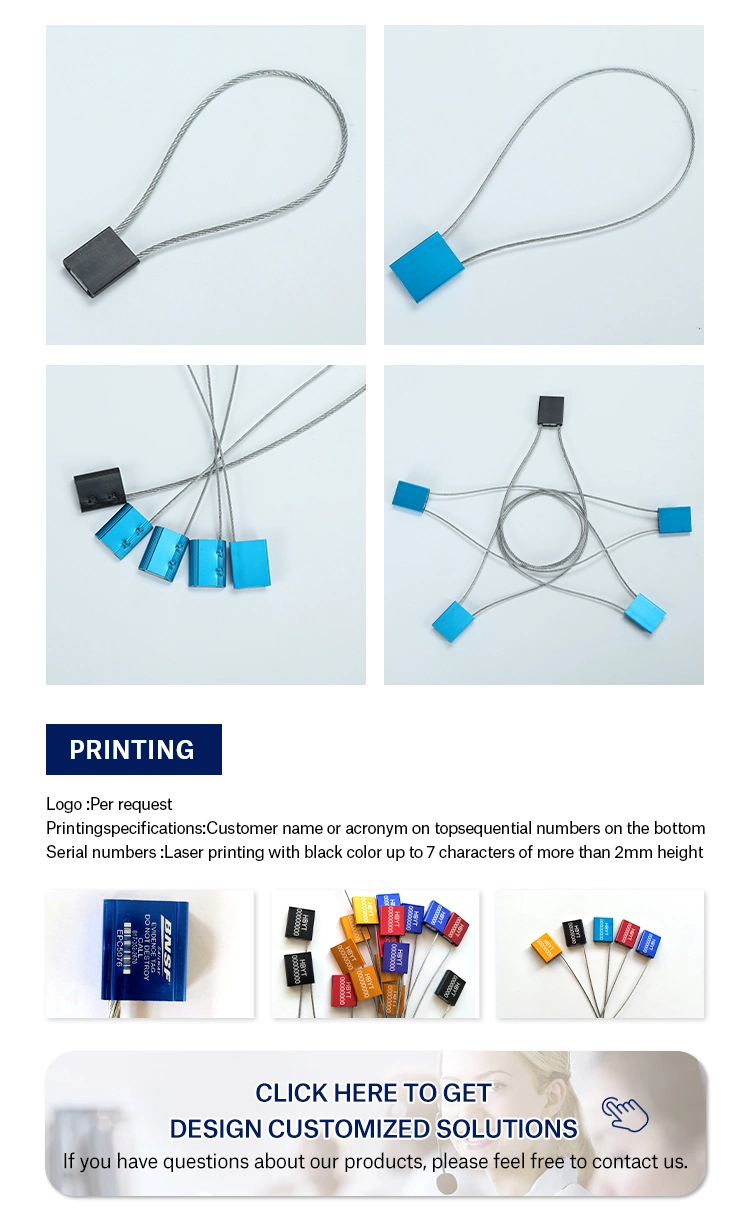 Various Models and Styles Security Seals Cable Seals Container Lock Seal